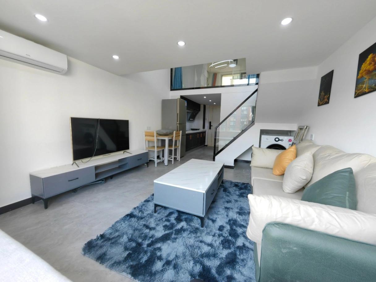 Nanfaxin, Xuhui 26 Block,  loft, 2 BDR,  Fully-Furnished