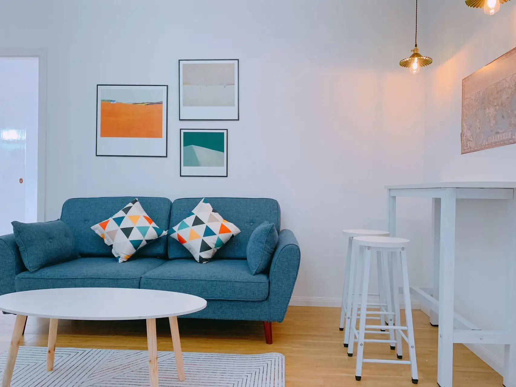 Jiangsu Road Station, Kunzilan Apartment, 1bdr, 2bts