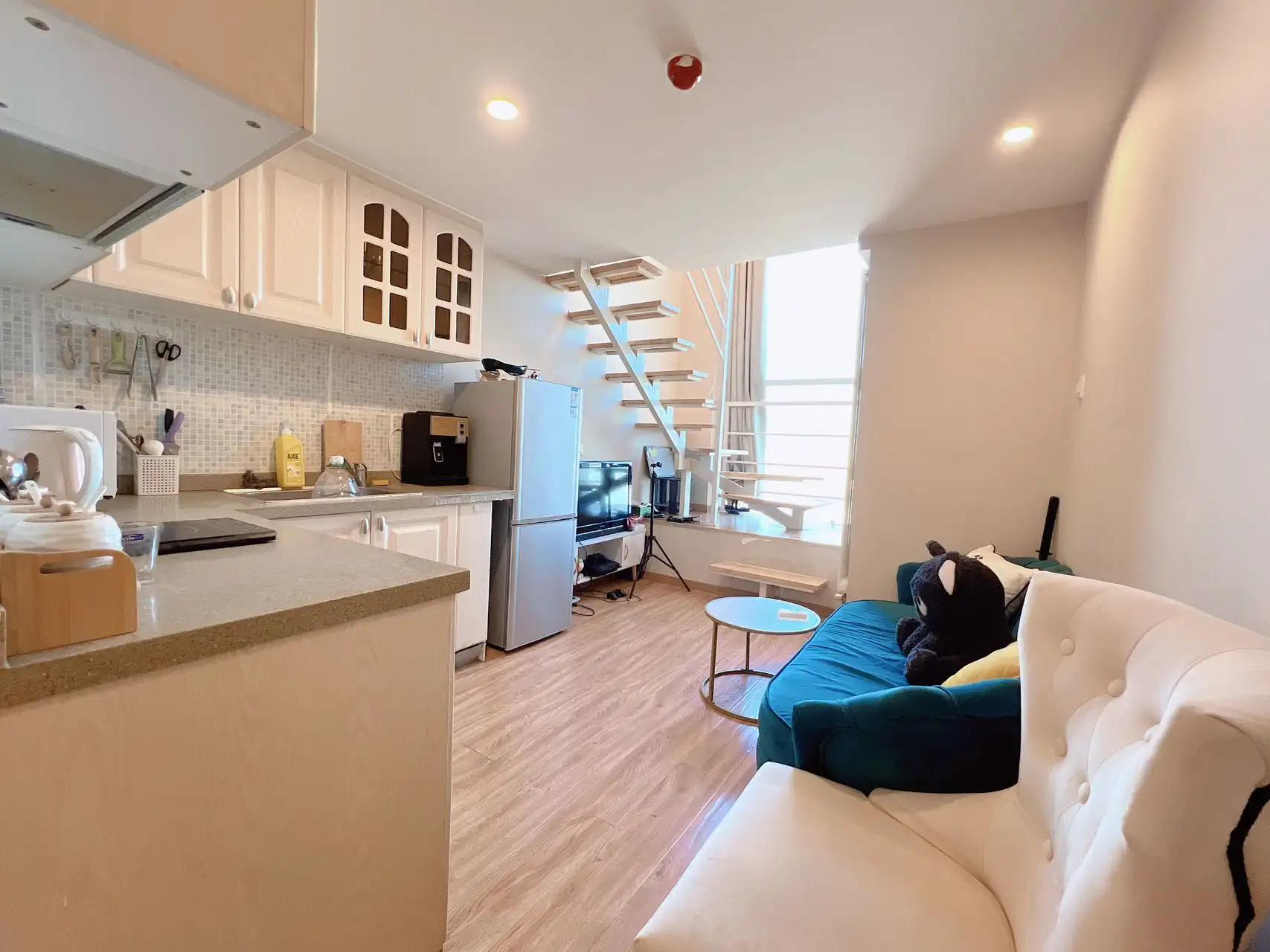 Qingnianlu, Xiaoyue Center, 1bd, Duplex