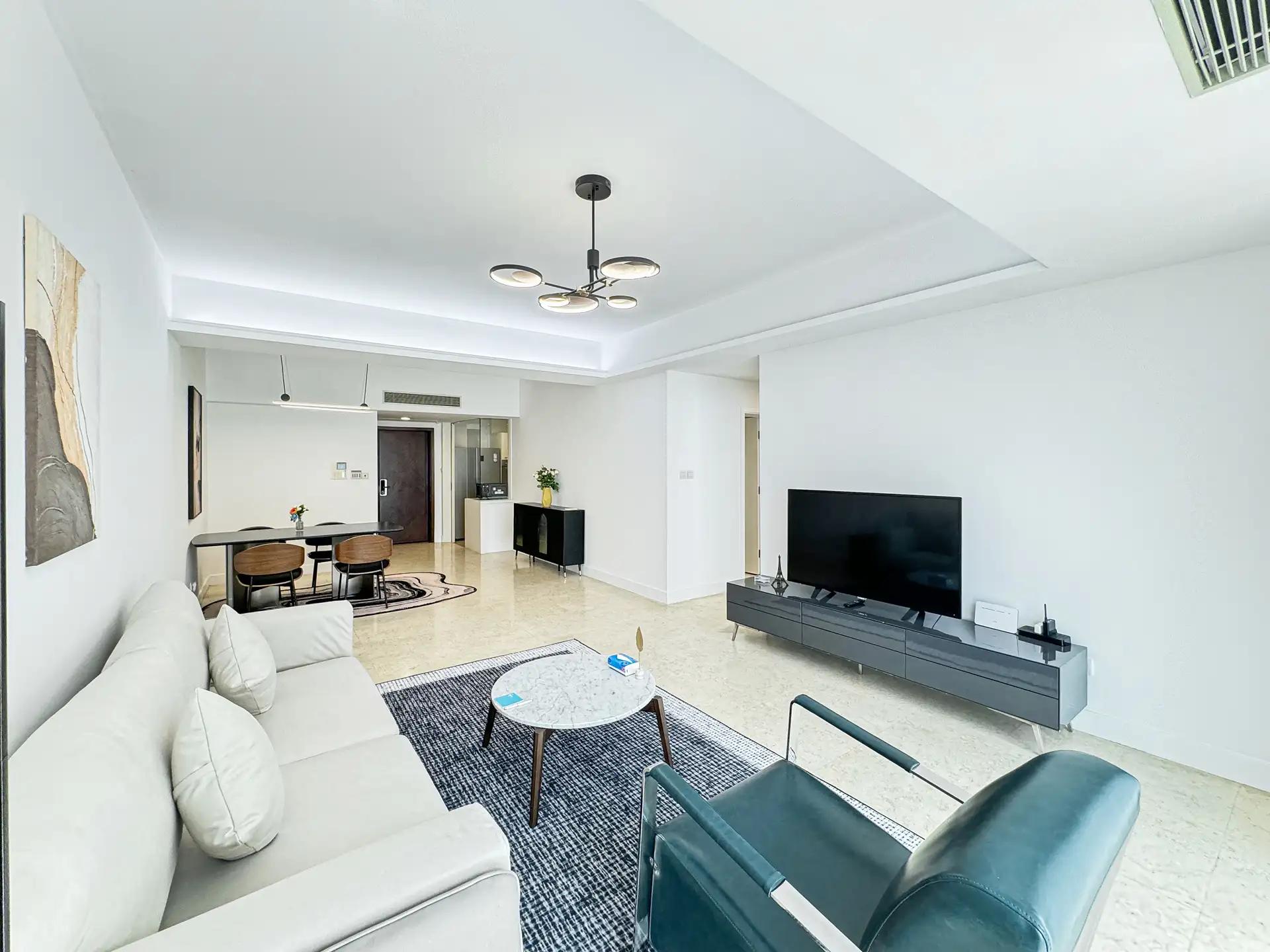 Nanjing West Road, Jing'an Seasons Garden, 3bds
