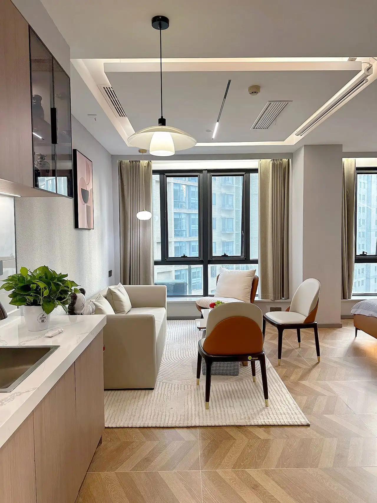 Wuning Road, Man Shiguang Hotel Apartment, 1bd