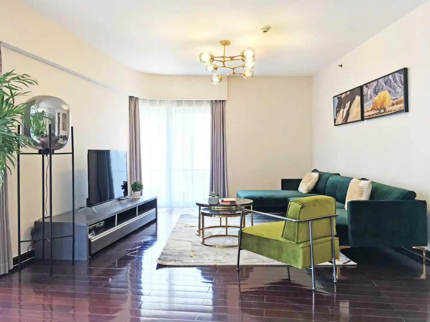 Guomao, Beijing Fortune Center Apartment, 3bds