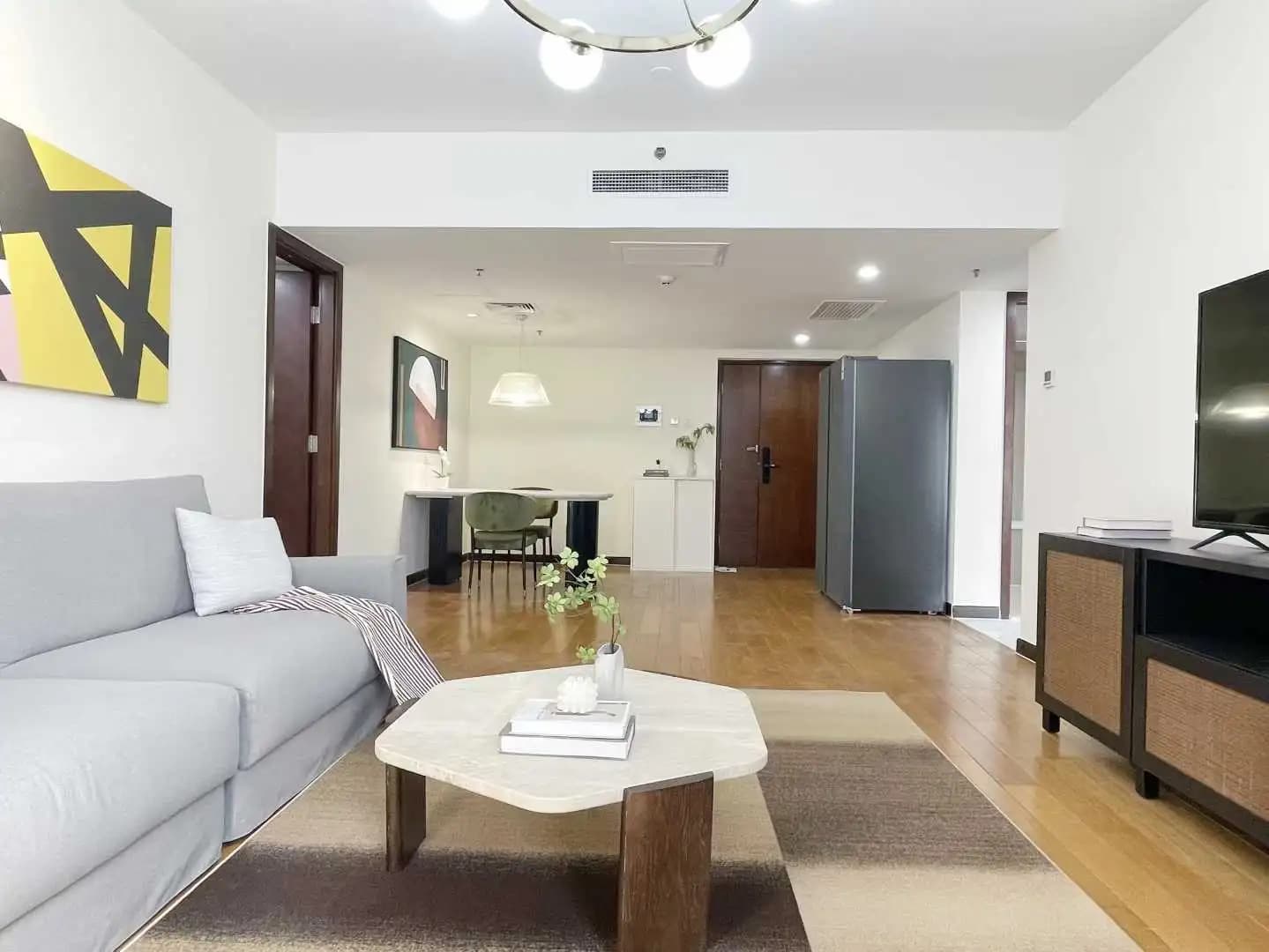 Jintaixizhao, Beijing Fortune Center Apartment, 1bd