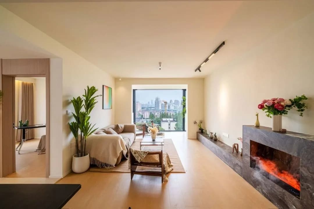 Changfeng Park Station, Fenghua Riverside, 1bd
