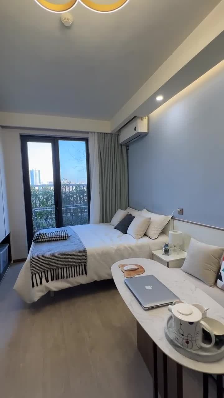 Shilong Road Station, Rude Road Apartment (Xujiang Binjiang West Bank Branch), 1bd