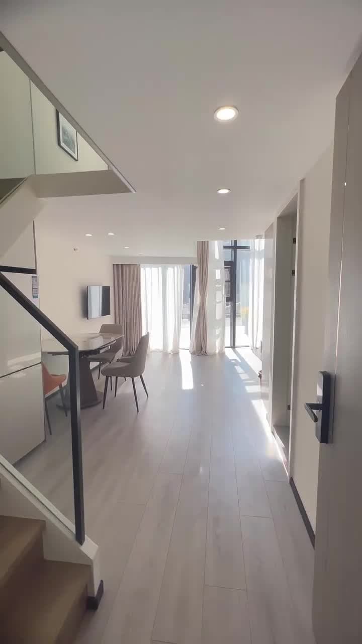 Shilong Road Station, Rude Road Apartment (Xujiang Binjiang West Bank Branch), 1bd