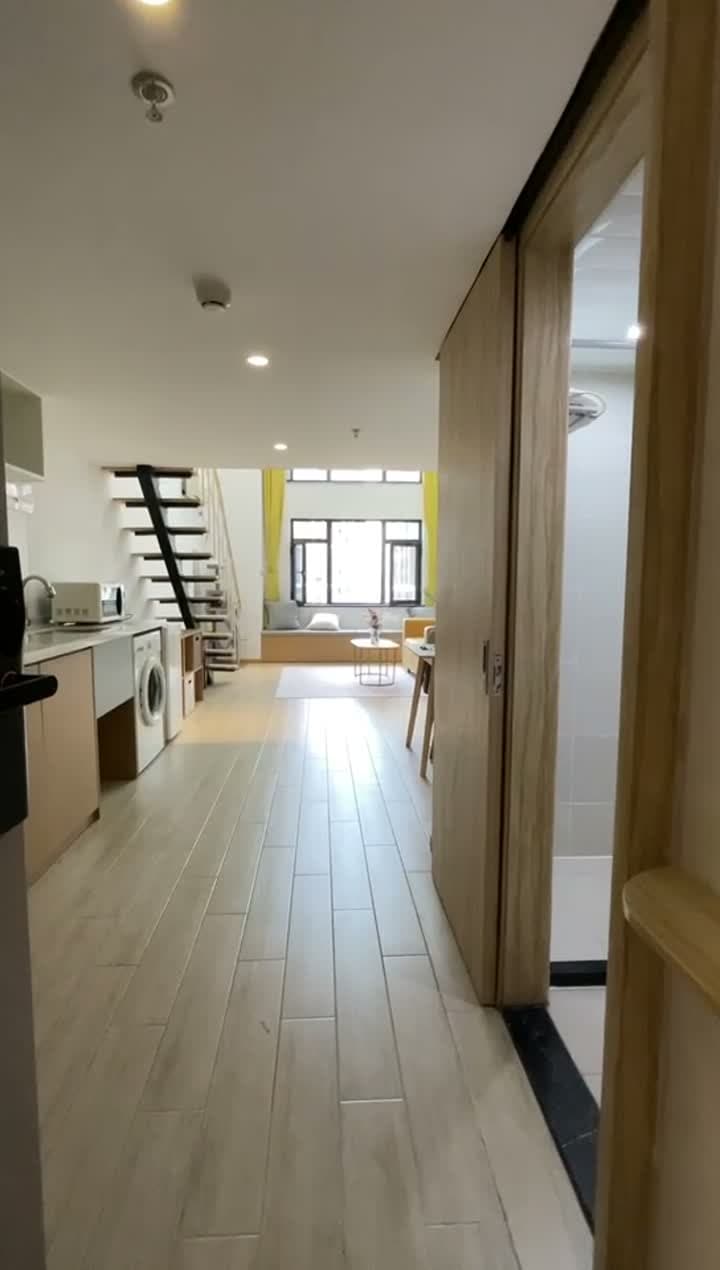 Jiuting Station, Youmi Apartment (Jiuting Store), 1bd