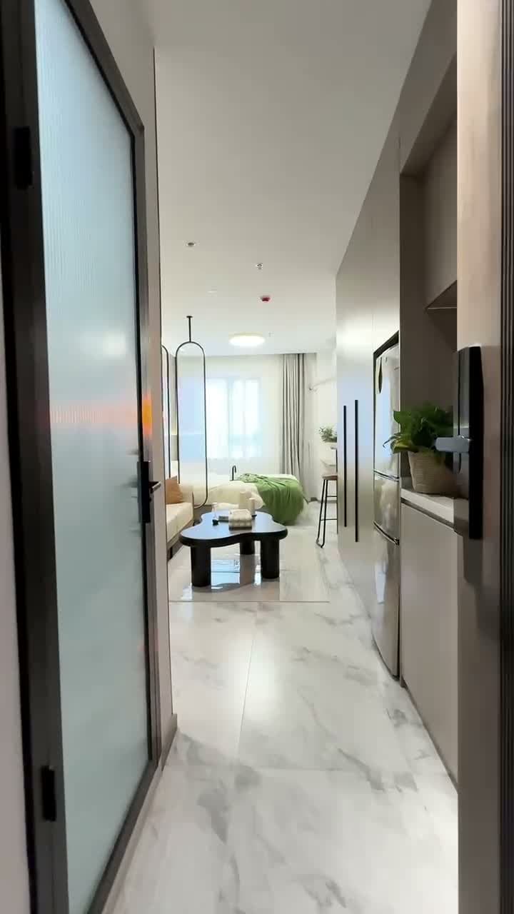 Zhongxinglu Station, Qingying Apartment, 1bd