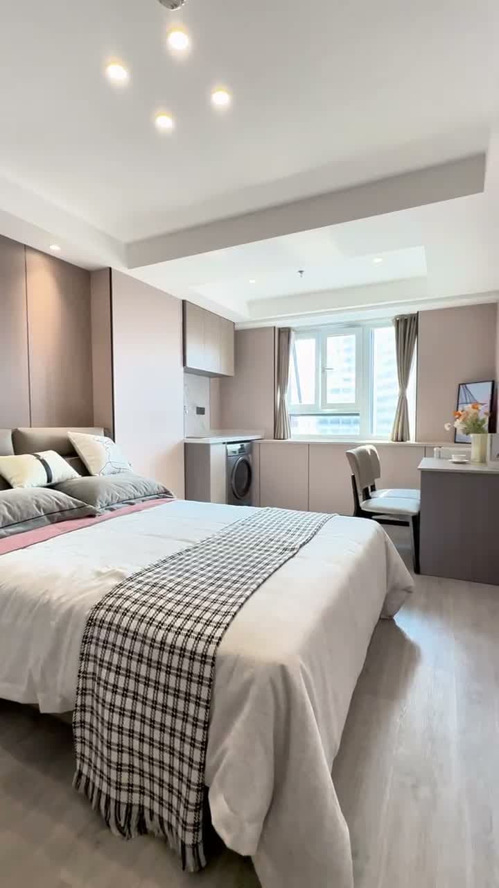 Zhenping Road Station, Lechao Ziru Apartment, 1bd