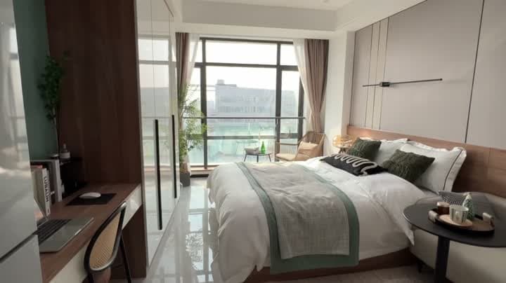 딩볜루역, 뤄푸자아파트, 원룸