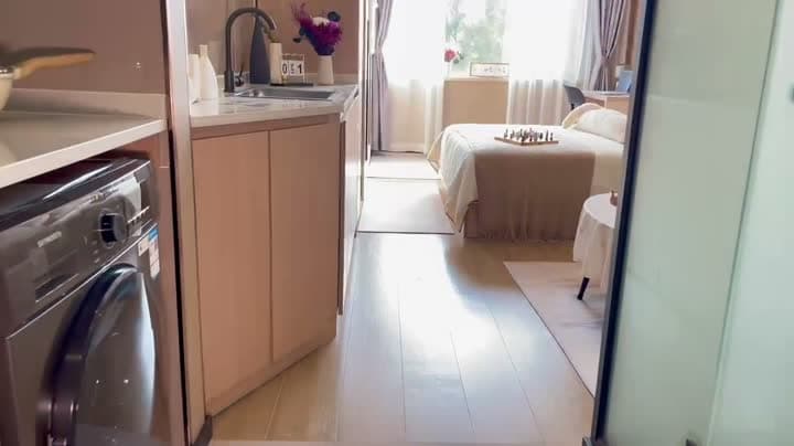 Chifeng Road Station, Lumeijia Boutique Hotel Apartment, 1bd