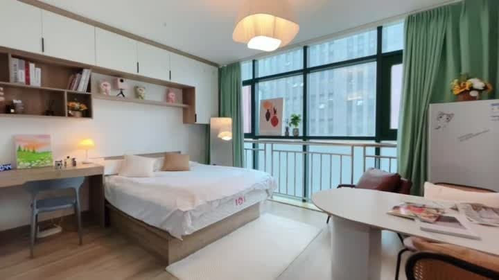 Changshou Road Station, Yingwen Apartment, 1bd