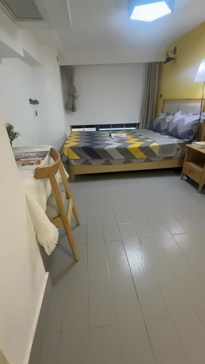 Zhenping Road Station, Midu Apartment Hotel, 1bd