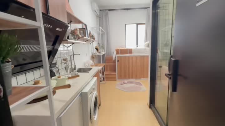 淞虹路駅, 城家アパート上海虹橋一元コミュニティ店, 1居室