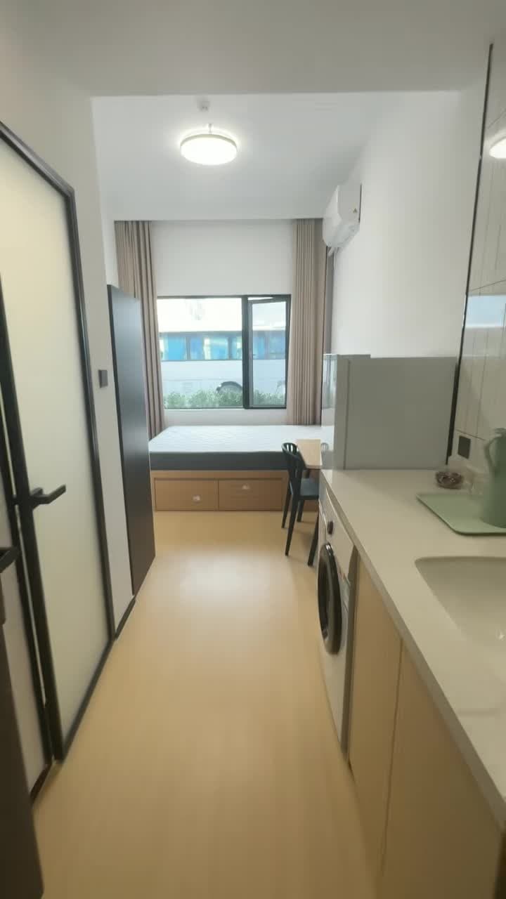淞虹路站，城家公寓上海虹桥一元社区店，1居