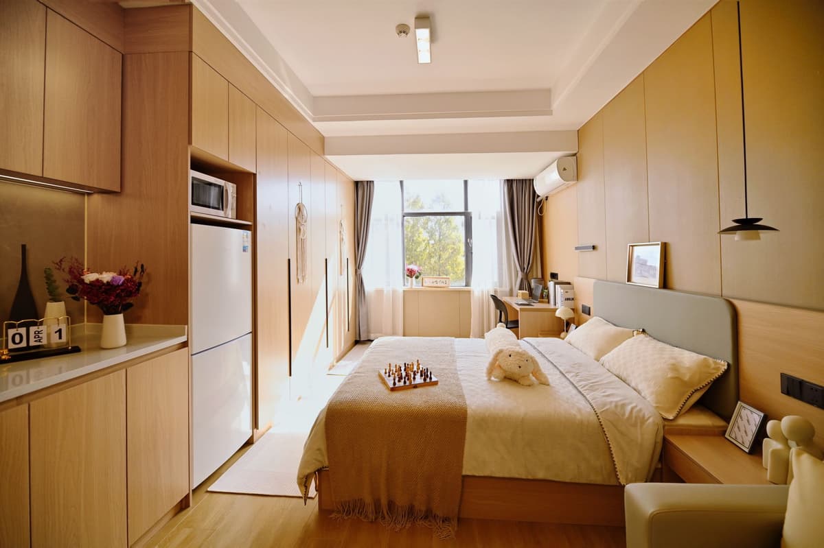 Chifeng Road Station, Lumeijia Boutique Hotel Apartment, 1bd