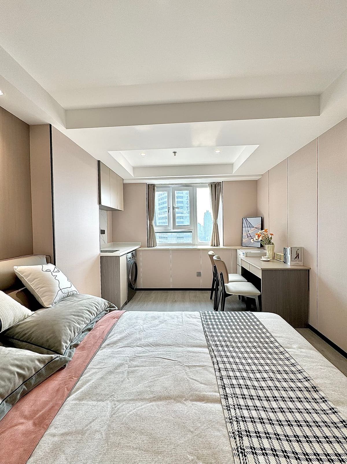 Zhenping Road Station, Lechao Ziru Apartment, 1bd