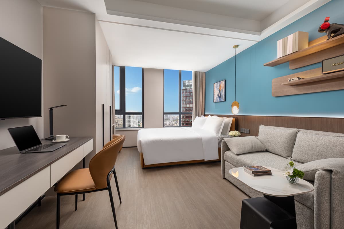 Guoquan Road Station, Shanghai Wujiaochang Fraser Suites, 1bd