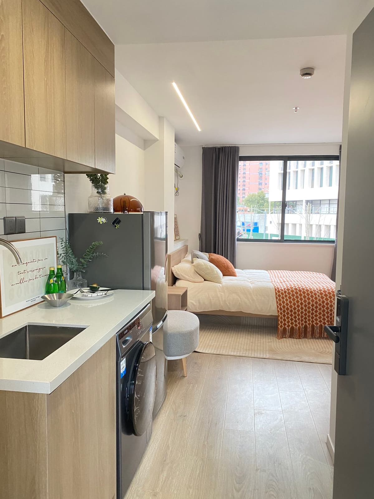 Anshan Xincun Station, Heguang Apartment (Liaoyuan West Road Station), 1bd