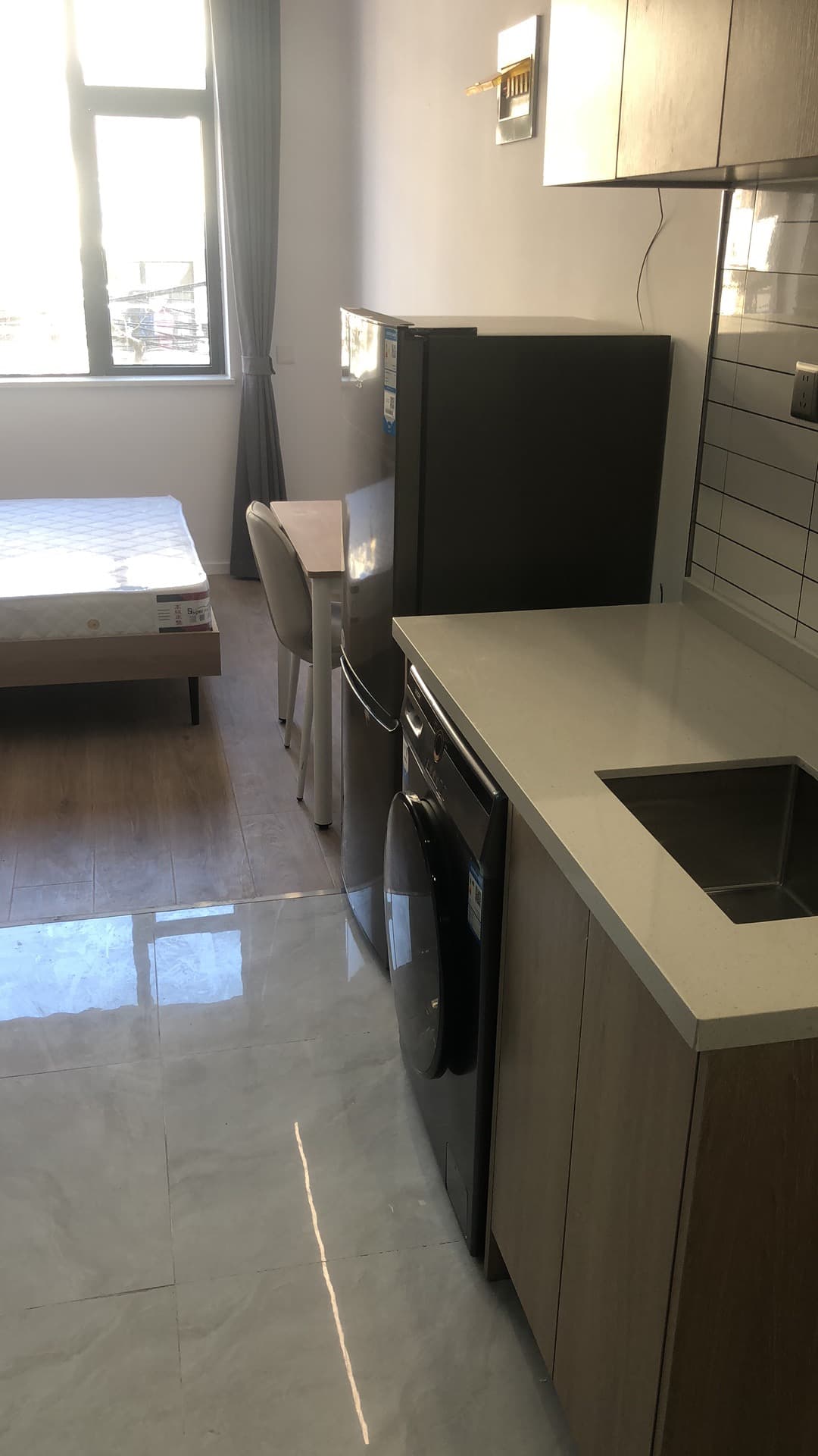 Anshan Xincun Station, Heguang Apartment (Liaoyuan West Road Station), 1bd