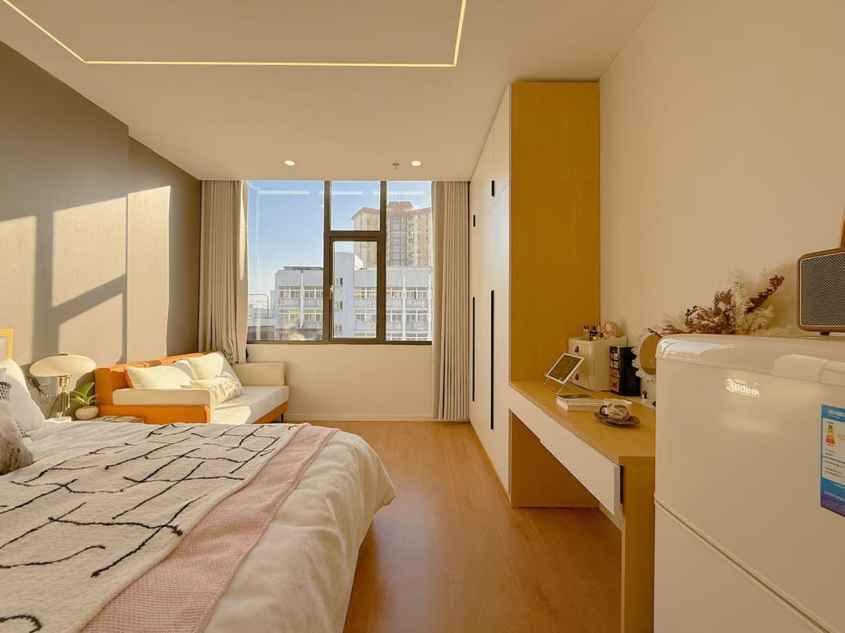 Jiangwan Town Station, Holiday Hotel-style Apartment, 1bd