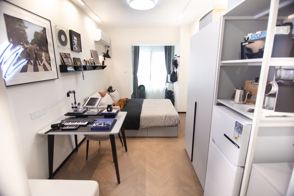 Yuanjiang Road Station, Shanghai Poly Yue Apartment Photosynthesis Community, 1bd