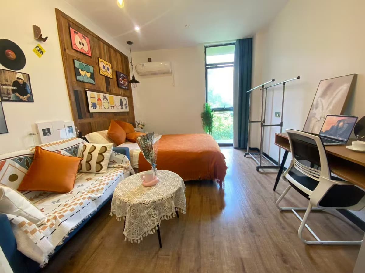 Jiashan Road Station, Mofang Apartment-Shanghai Xiaomuqiao Road Branch, 1bd