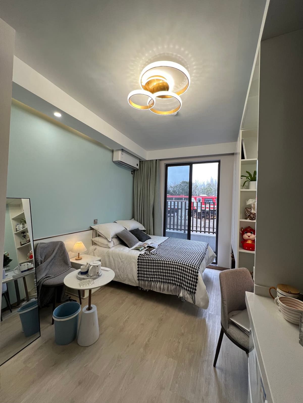 Shilong Road Station, Rude Road Apartment (Xujiang Binjiang West Bank Branch), 1bd