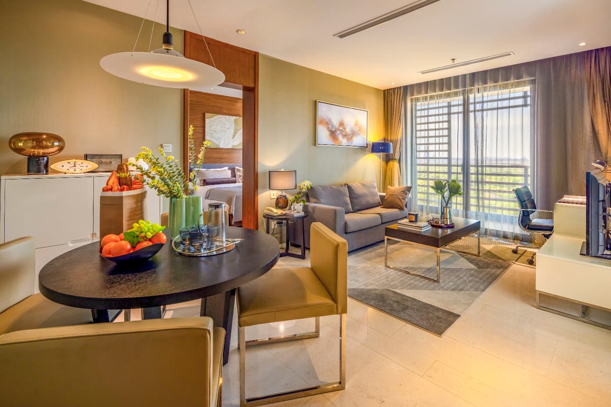 Yunshun Road Station, Shanghai Jinqiao Biyunge Service Apartment, 1bd