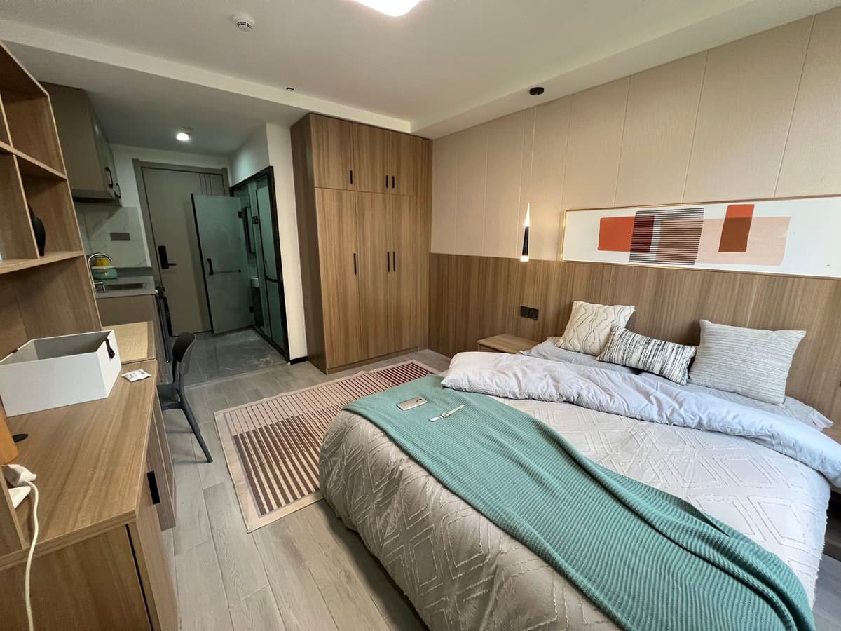 Jiangning Road Station, Yueshe Apartment (Macau Road Branch), 1bd
