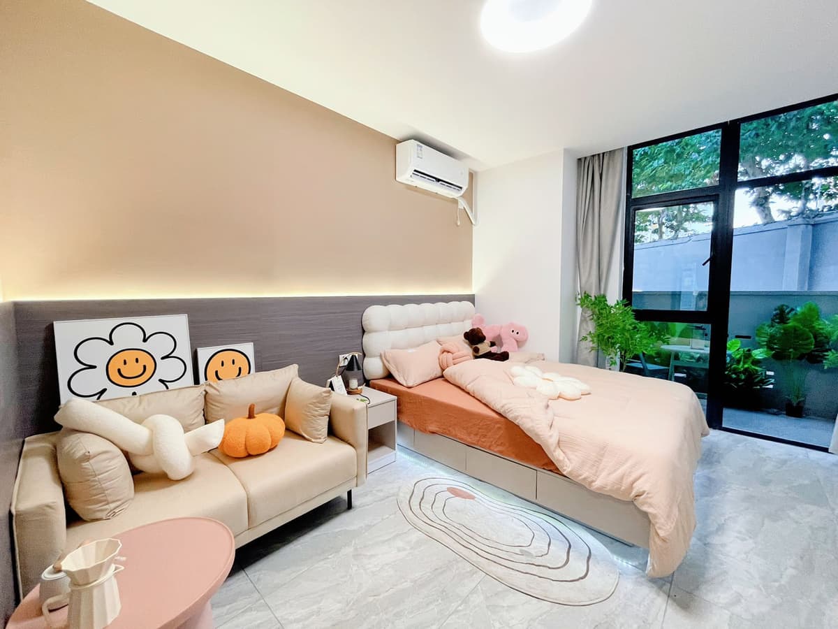 Xincunlu Station, Ruan Yue Hotel Apartment, 1bd