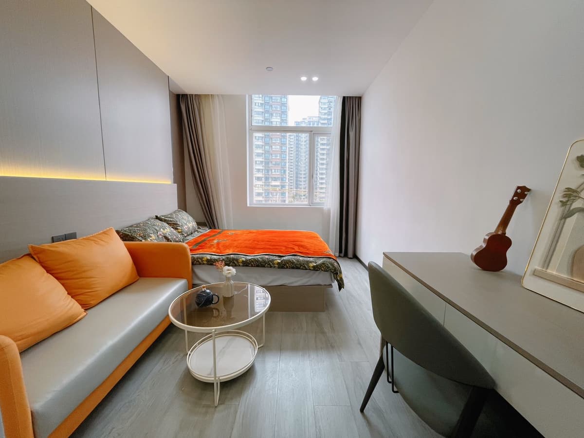 Jingxilu Station, Xin Ao Apartment, 1bd