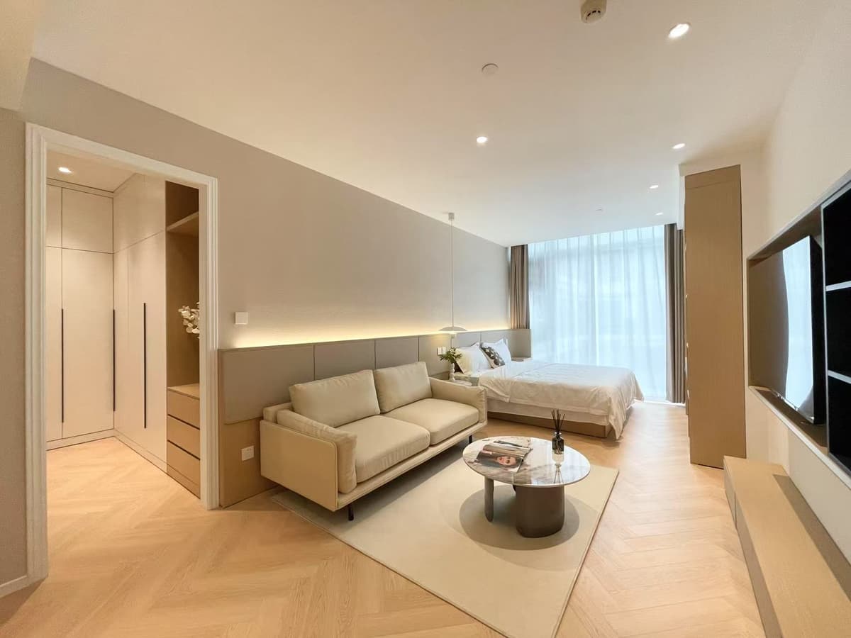Changshou Road Station, Miko Apartment, 1bd