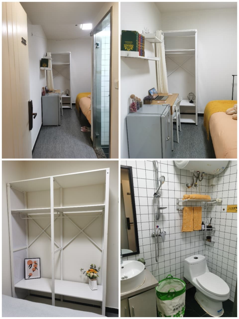 Longchang Road, Qingguo Apartment Shanghai Longchang Road Metro Station Branch, 1bd