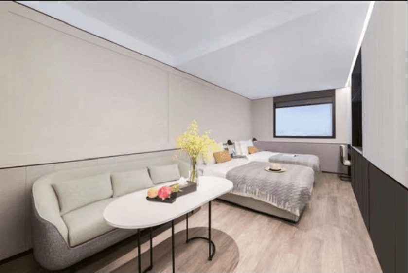 Shanghai Swimming Stadium Station, Shanghai Citadines Xujiahui Apartment Hotel, 1bd