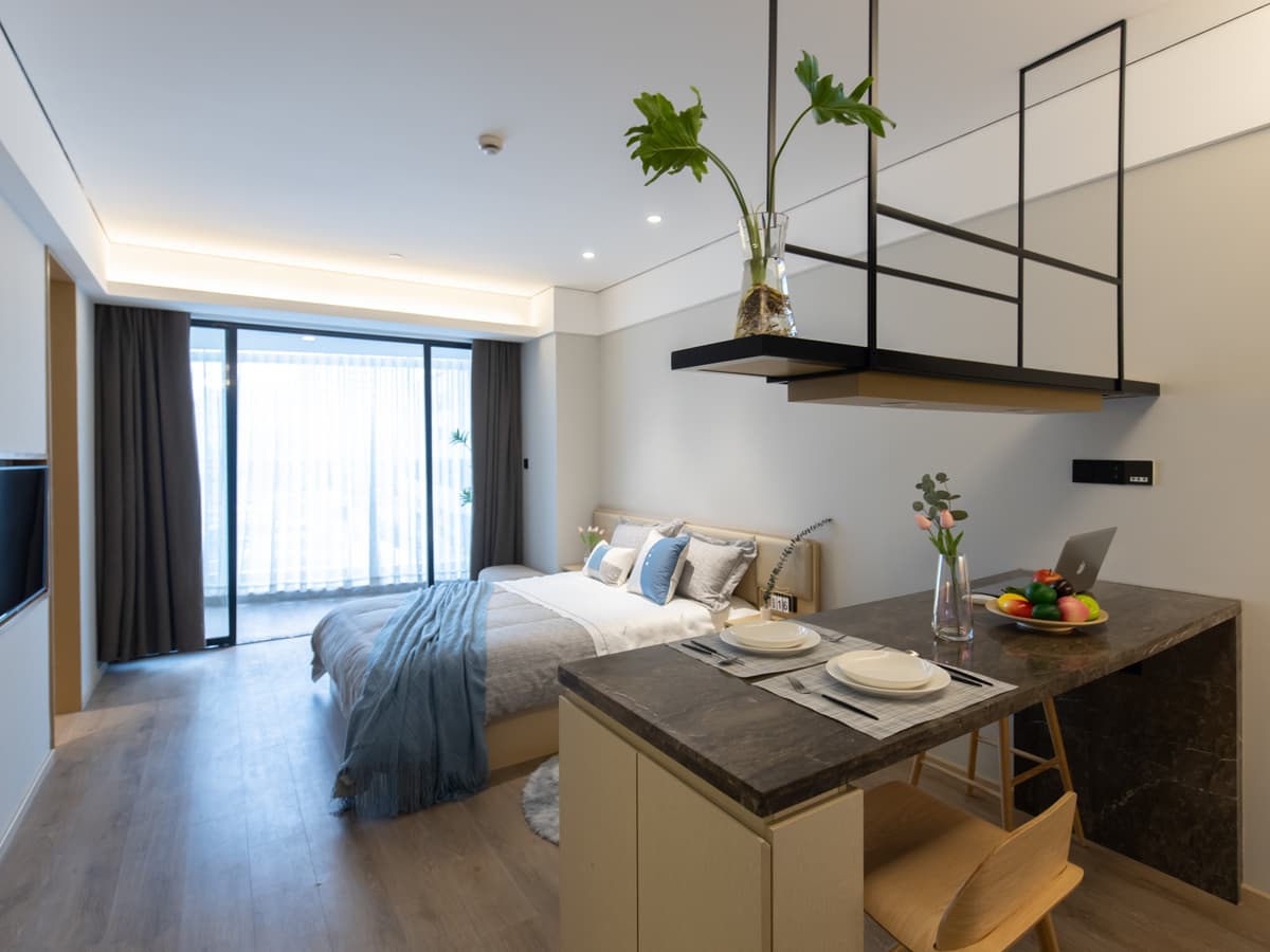 Zhongshan Park Station, Cjia High-end Apartment Shanghai Zhongshan Park Wuyi Road Store, 1bd