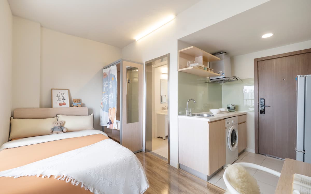 Jiuting Station, City Home Apartment Shanghai Jiuting Metro Station Branch, 1bd