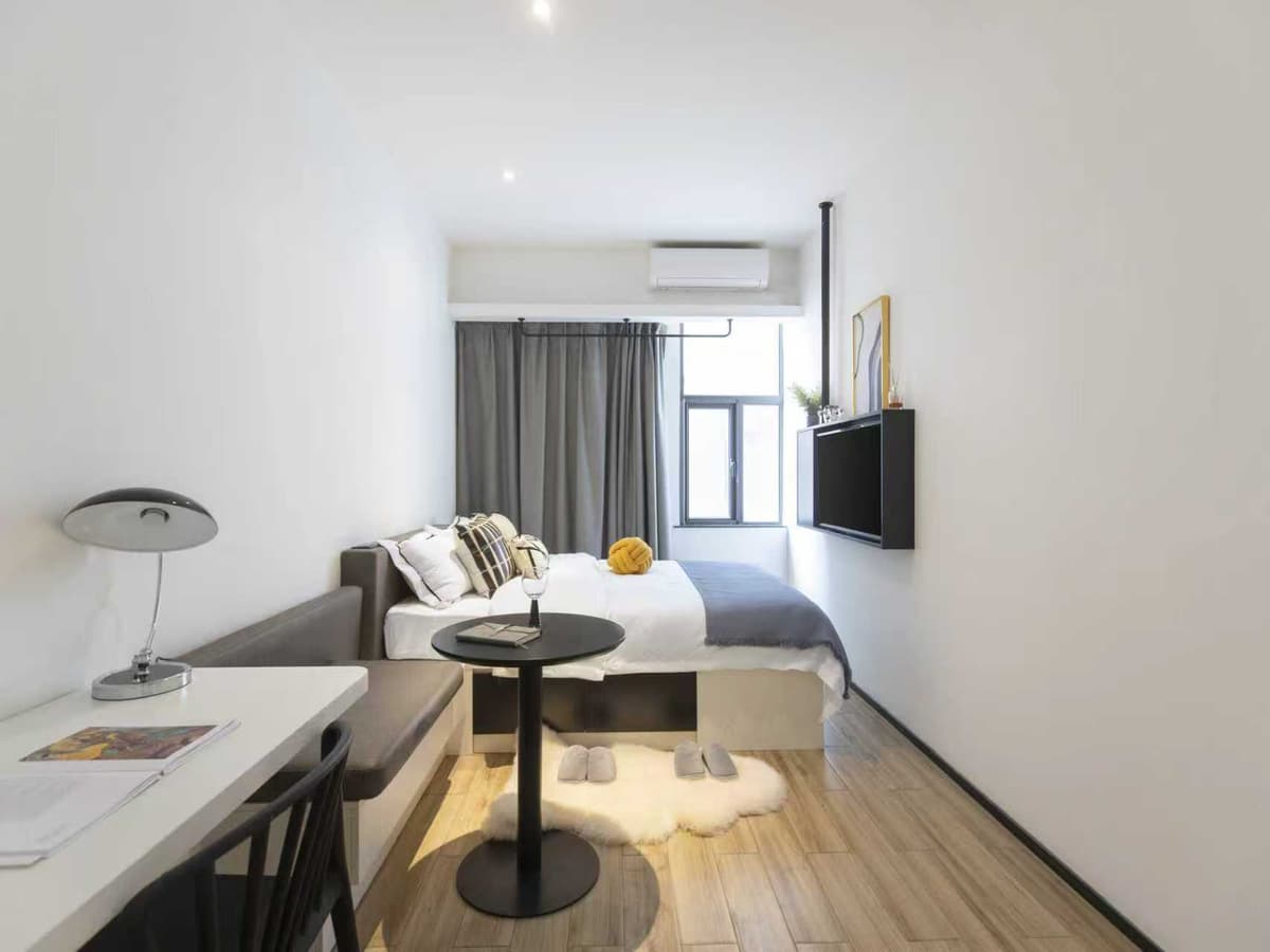 Changping Road Station, Ziroom Apartment Shanghai Jing'an Temple Jiangning Changping Road Metro Station Branch, 1bd