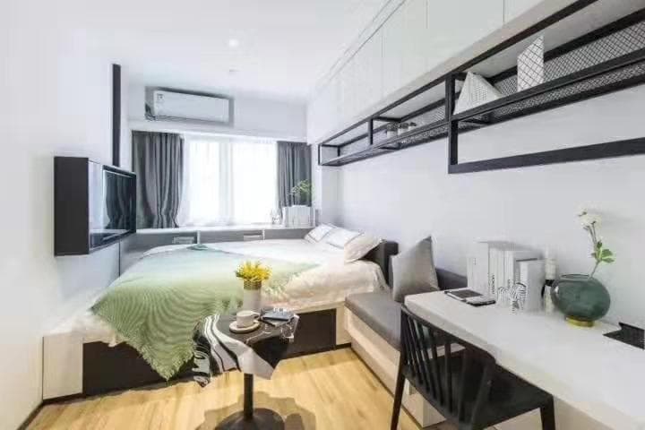 Zhumei Road Station, Home Apartment Shanghai Meilong Yexiang Road Branch, 1bd