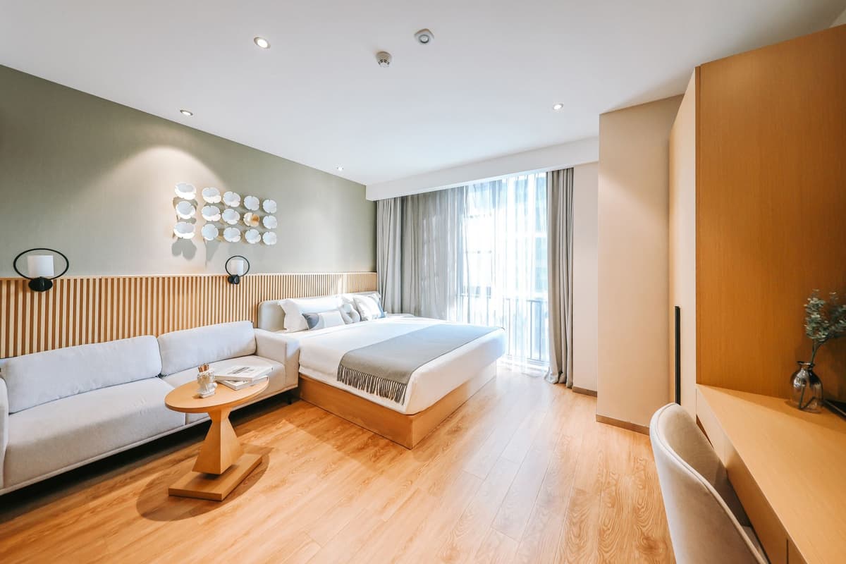 Zhongtan Road Station, Shanghai Star Apartment, 1bd