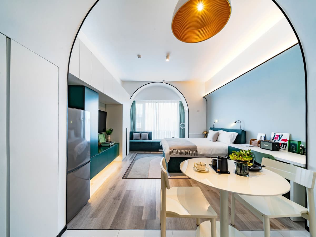 Zhongtan Road Station, Shanghai Star Apartments, 1bd