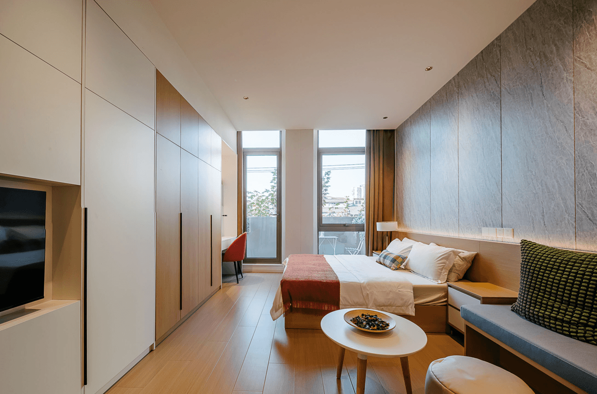 Anshan Xincun Station, Orion Cultural Talent Apartment, 1bd