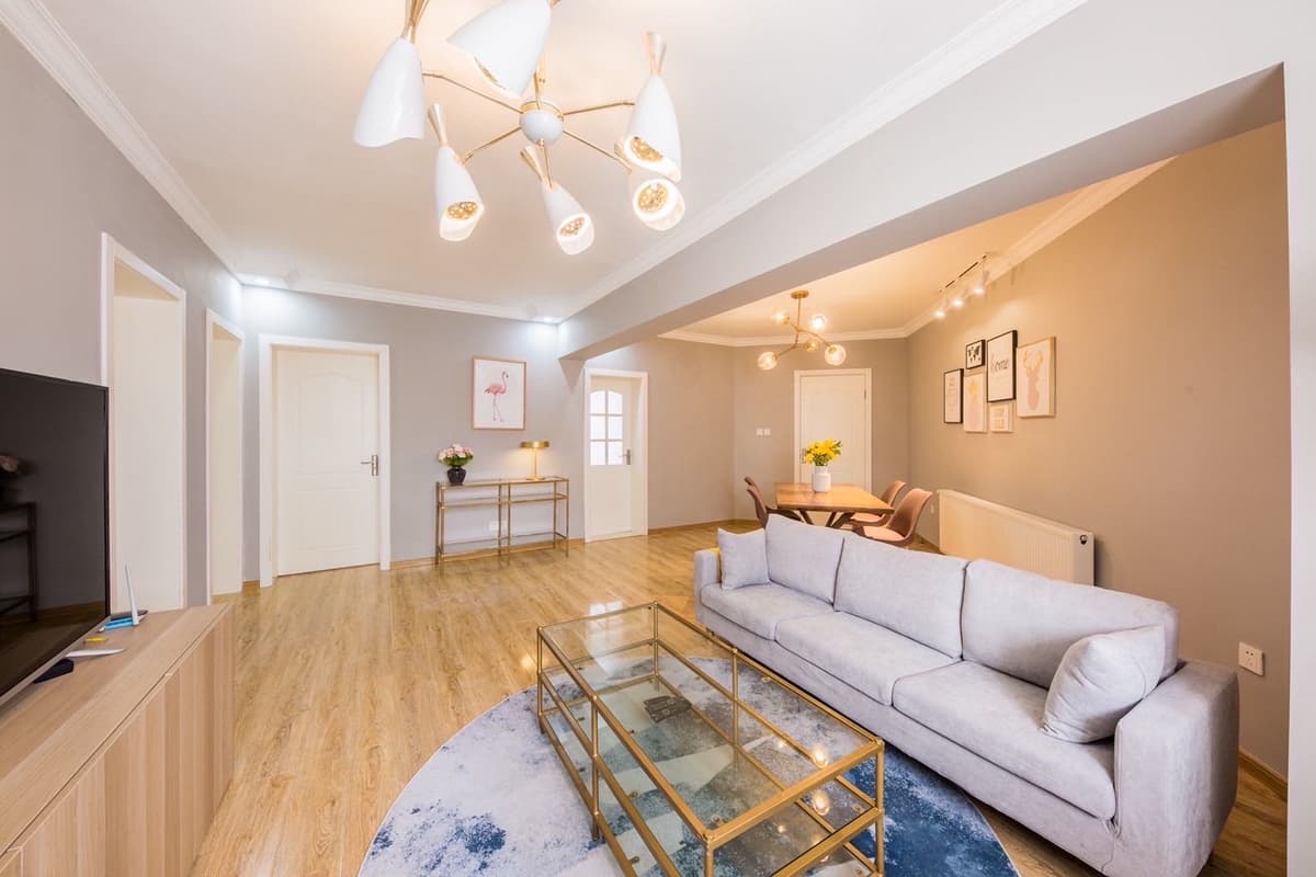 Jing'an Temple Station, Shenle Building, 3bds