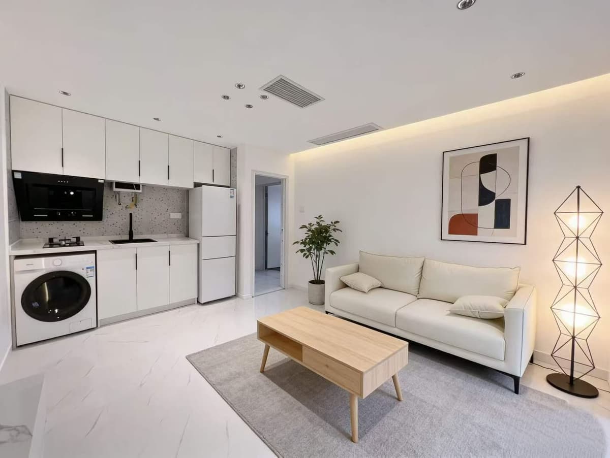 Nangjing West Road Station, Heyi Building, 1bd