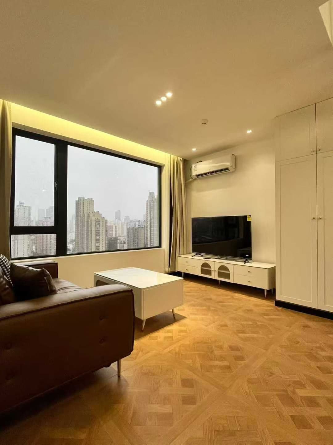 Changshou Road Station, Dazhong Riverside Serviced Apartment, 1bd