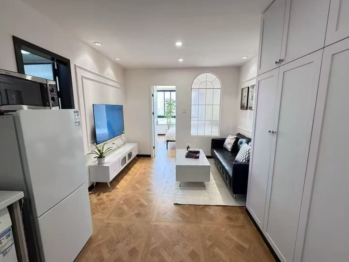 Changshou Road Station, Dazhong Riverside Serviced Apartment, 1bd