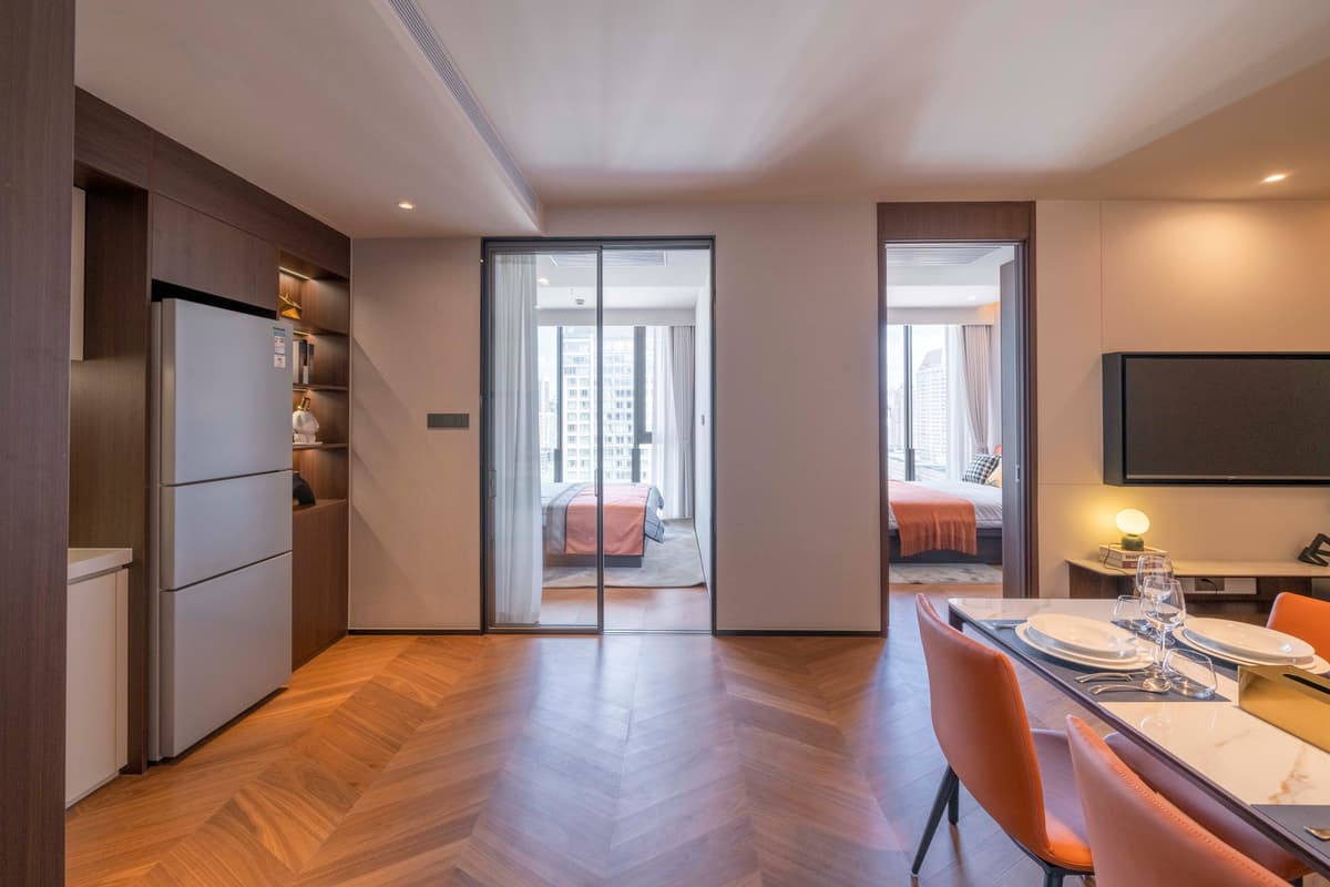 Qufu Road Station, Suhe Meixin Apartment, 2bds