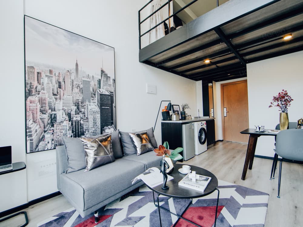 Songfa Road Station, Fangcao Apartment, 1bd