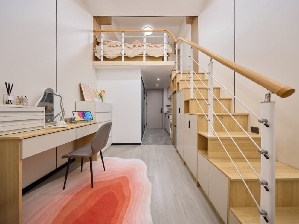 Qibao Station, Beike New Youth Apartment (Qibao Store), 1bd