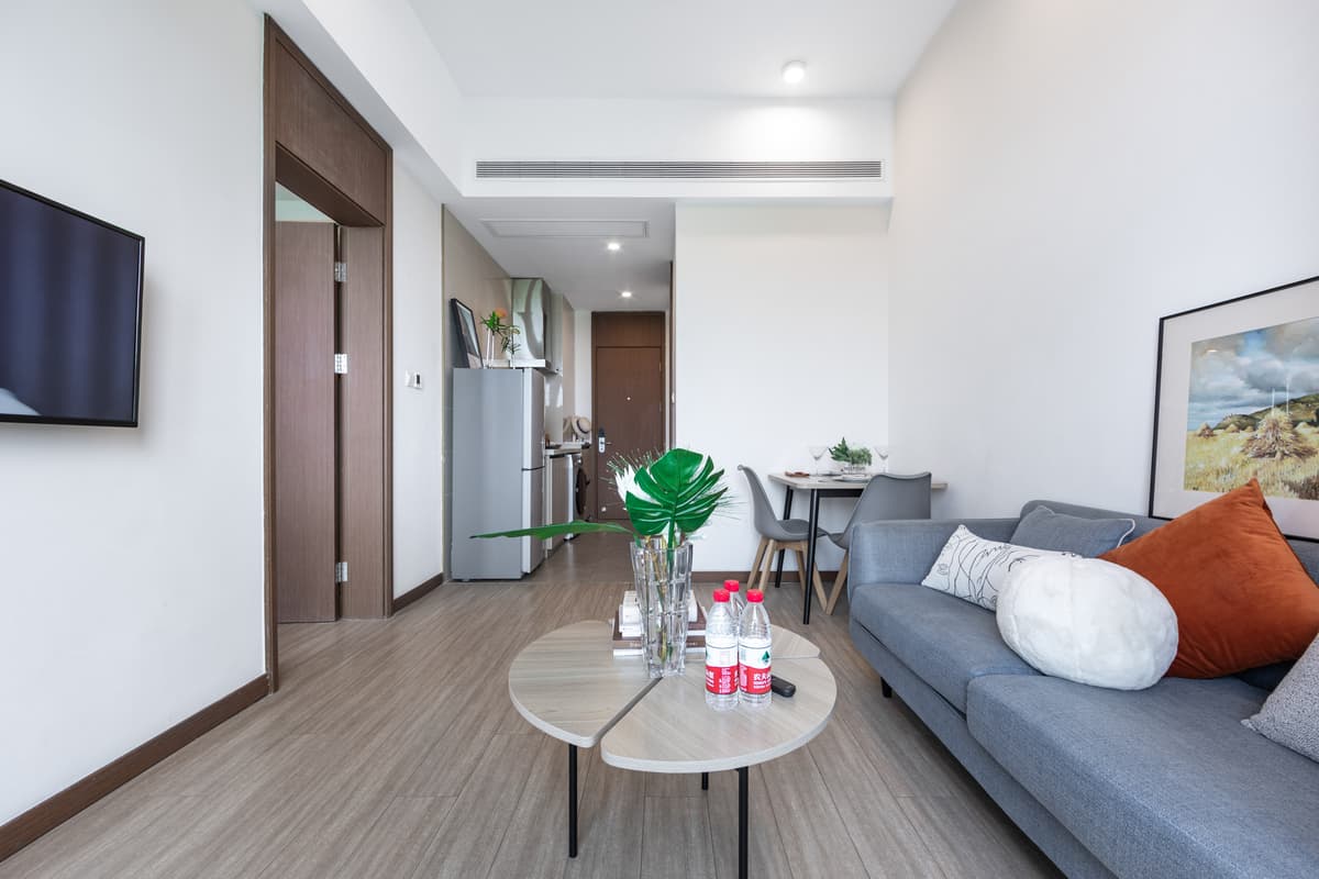 Luheng Road Station, Shanghai Pujiang Fangyu Apartment, 1bd